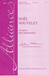 Noel Nouvelet SA choral sheet music cover